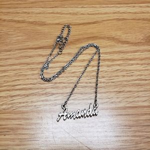 Personalized Amanda Necklace